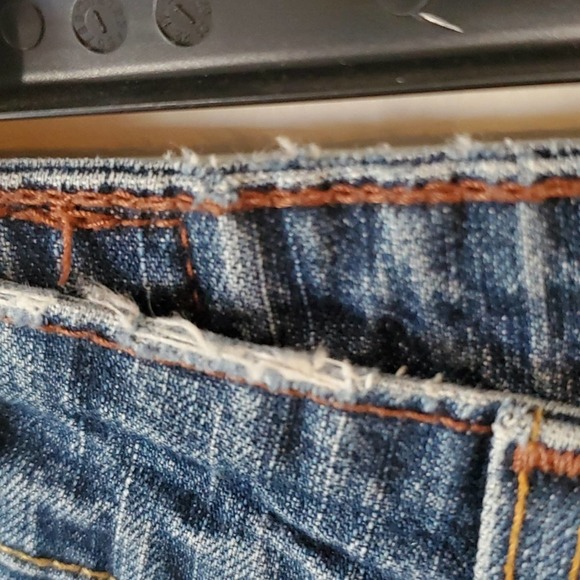 Signature Levi-Strauss size 12 mid rise boot cut made in Jordan - Picture 5 of 6